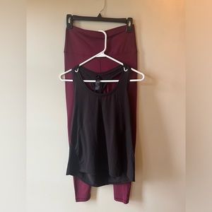 Yogalicious Yoga Pants & tank top Bundled together